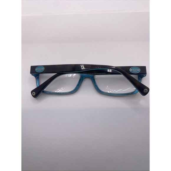 Coach Eyeglasses Women FRAMES ONLY HC 6040 Brooklyn 52-16-135 Tortoise Teal 371 - Picture 2 of 16